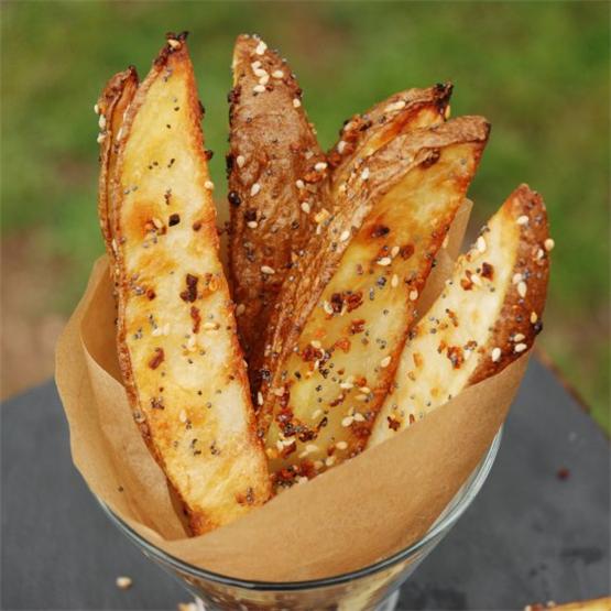 Everything Bagel Oven Fries