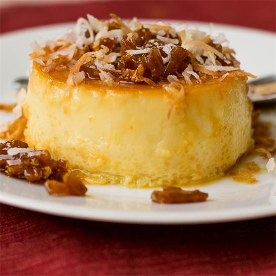 Rich and Creamy Baked Coconut Flan