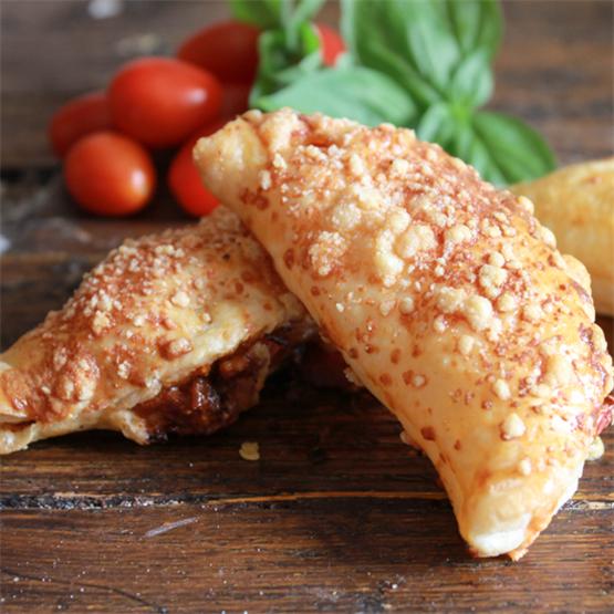 Tomato Double Cheese Stuffed Puff Pastry