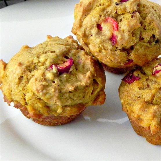 Pumpkin Cranberry Mini-Muffins