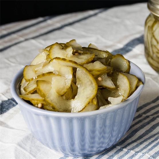 The Easiest Cucumber Pickle