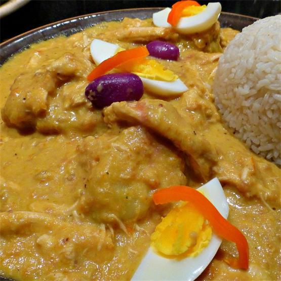 Creamy Spiced Chicken – Peruvian Aji Gallina
