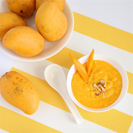Mango Rice Kheer - Indian styled Mango Pudding