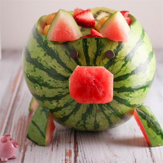 How to make a Watermelon Pig