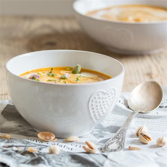 Vegan Cream of Carrot and Fennel Soup