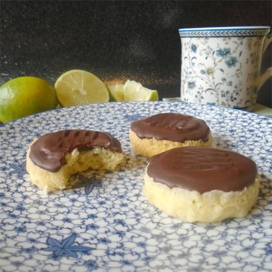 Lime flavoured Jaffa Cakes