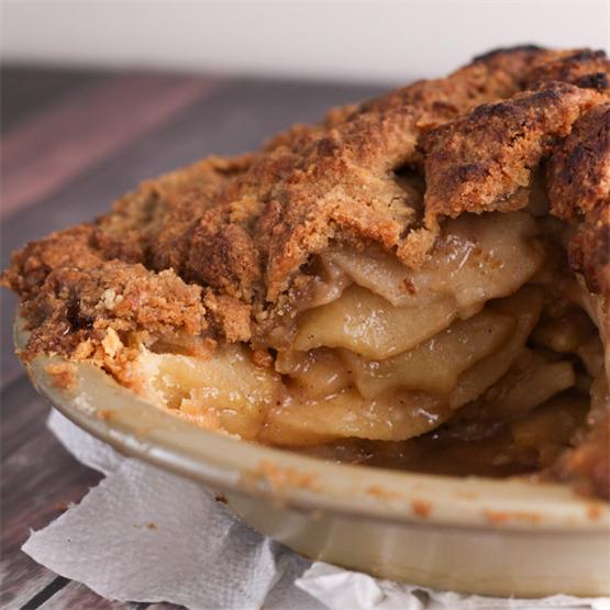 Rustic Apple Pie with Crumb Topping