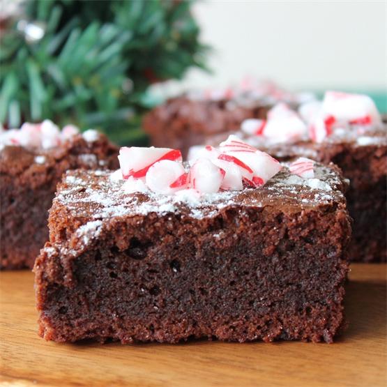 Chocolate and Peppermint Brownies
