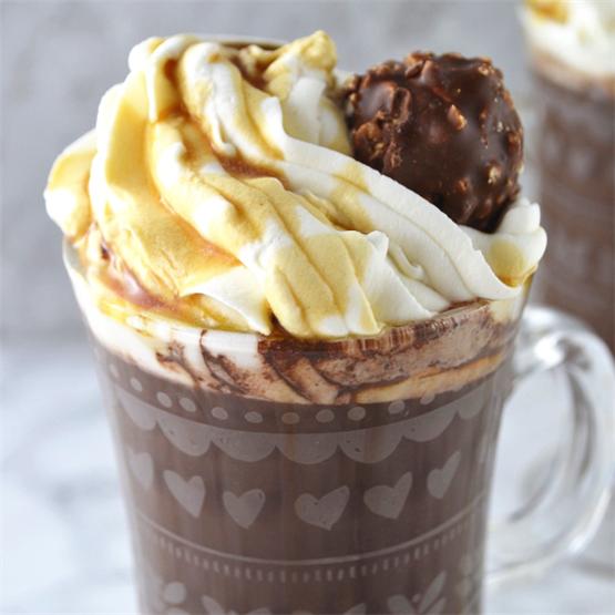 Baileys Hot Chocolate with Maple Whipped Cream