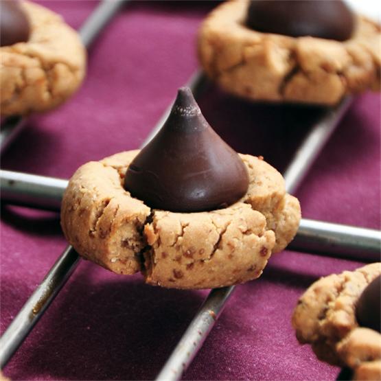 Healthy Peanut Butter Blossoms
