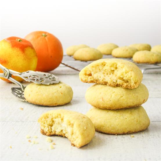 The Ultimate Orange Cookies - Buttery, crumbly deliciousness