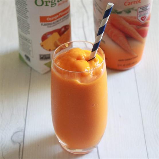 Carrot Pineapple Mango Smoothie