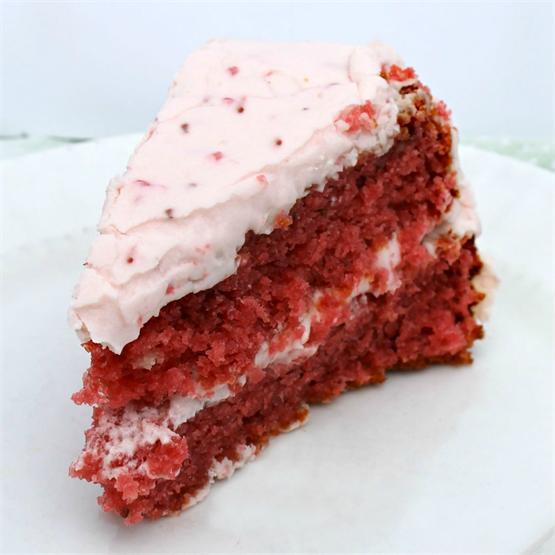 Simply Delicious Strawberry Cake