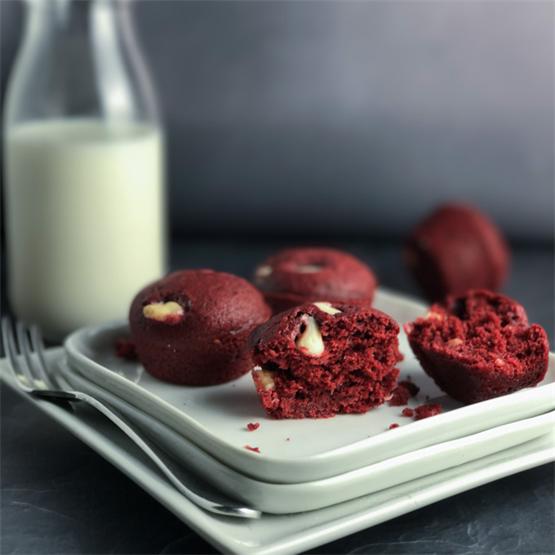 Red Velvet Mini Muffins