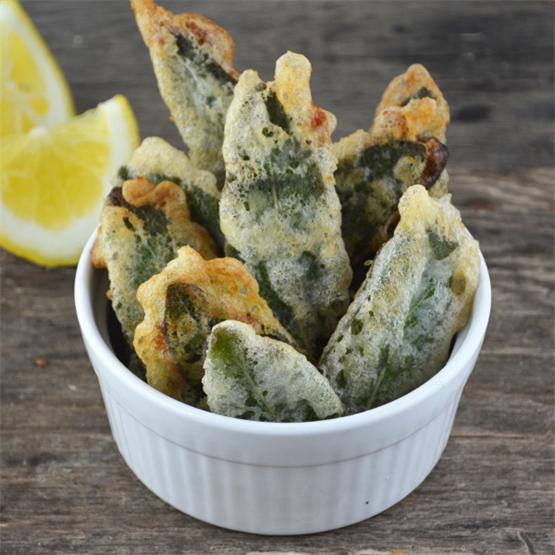 Crispy Fried Sage and Anchovies