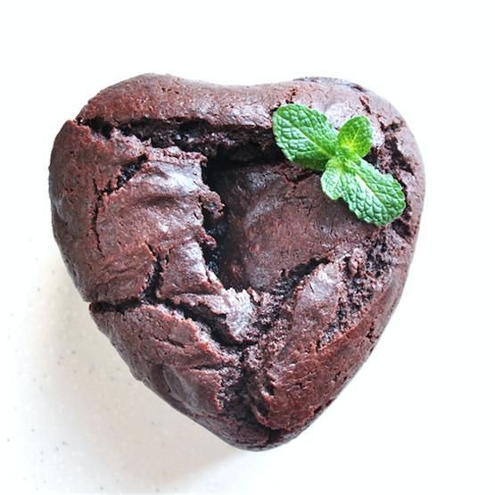 Mini Valentine's Chocolate Cake
