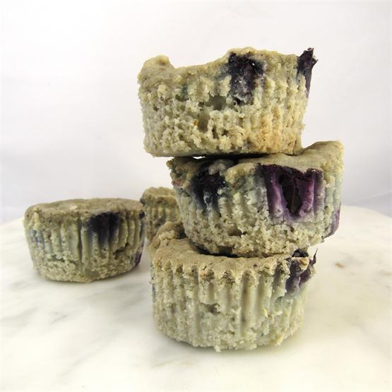 Masa Harina Blueberry Muffins