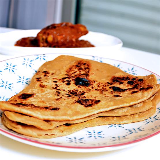 Teenkona Parotta:The Bengali layered flatbread