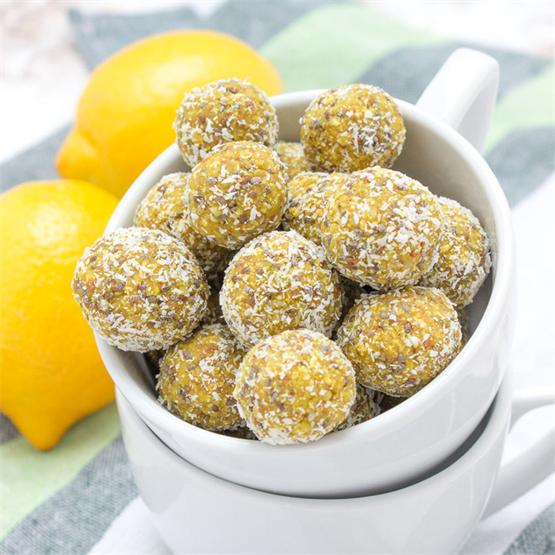 Lemon Turmeric Energy Balls