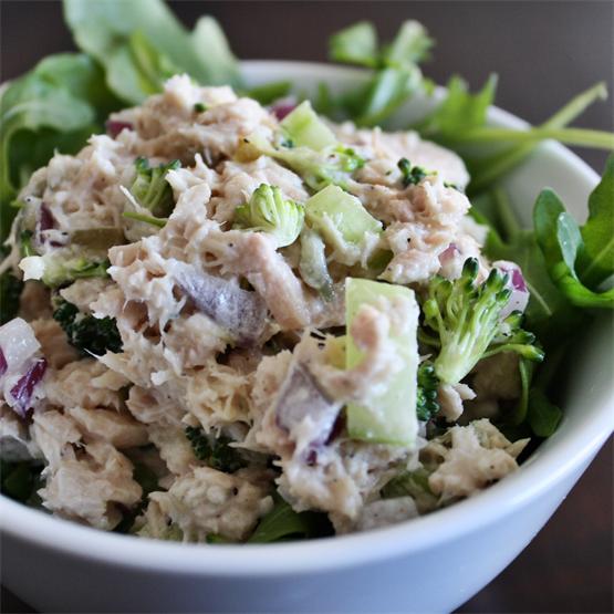 Classic Tuna Salad Lightened Up & With A Twist