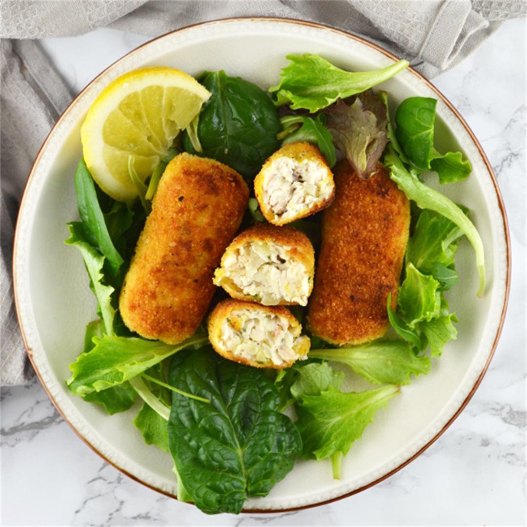 Chicken Croquettes with Ricotta & Thyme