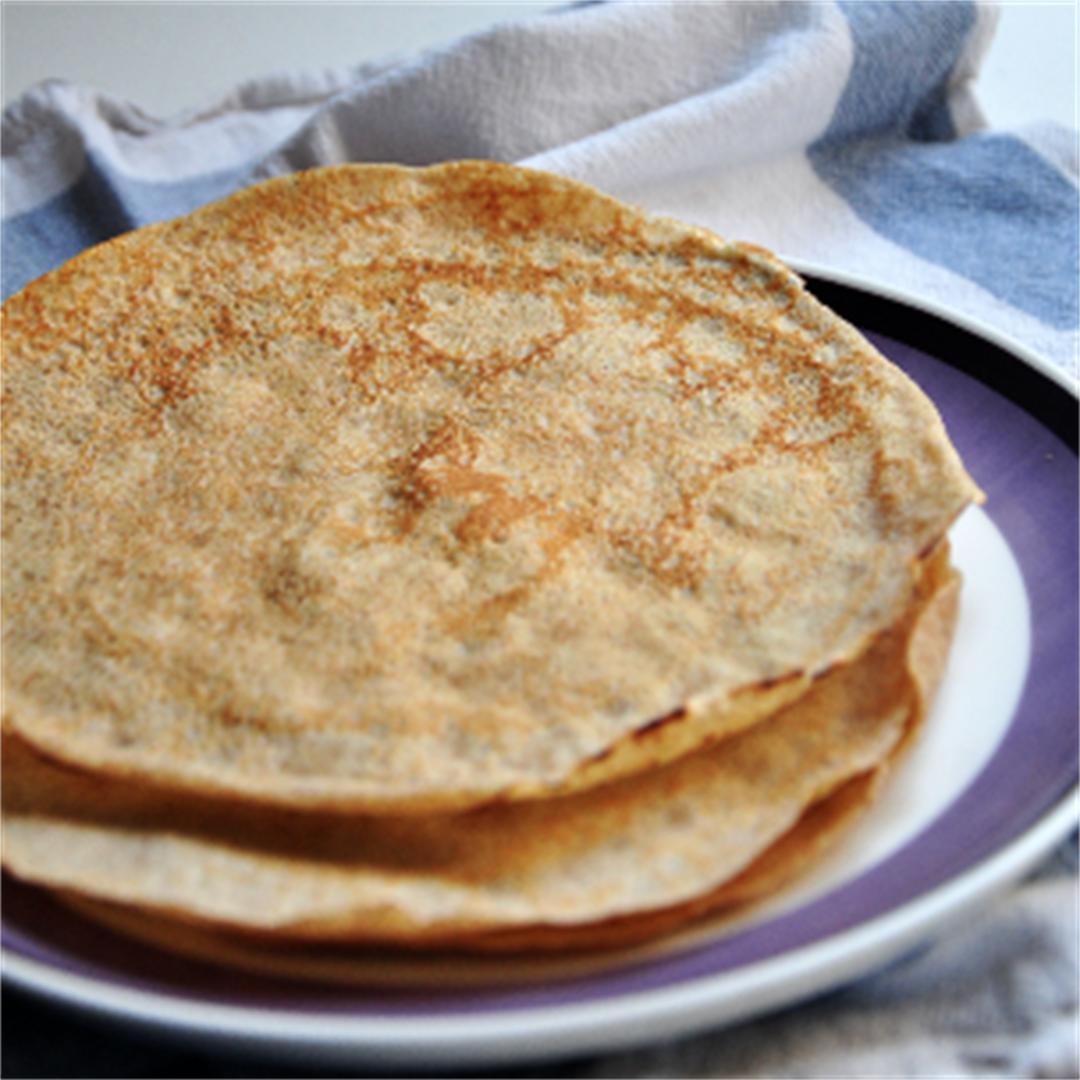 Healthy Spelt Crepes