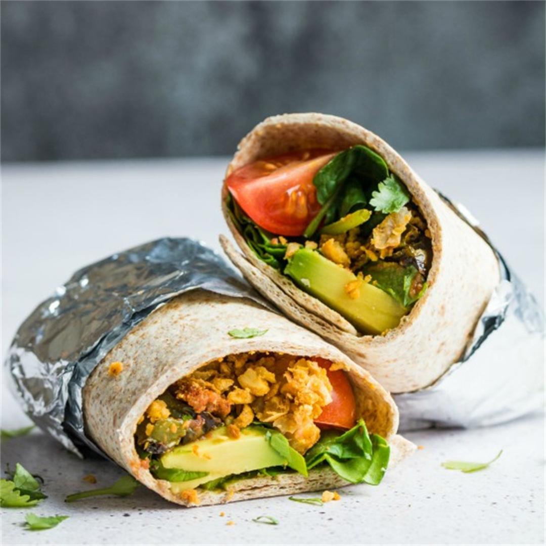 The Ultimate Vegan Breakfast Burrito