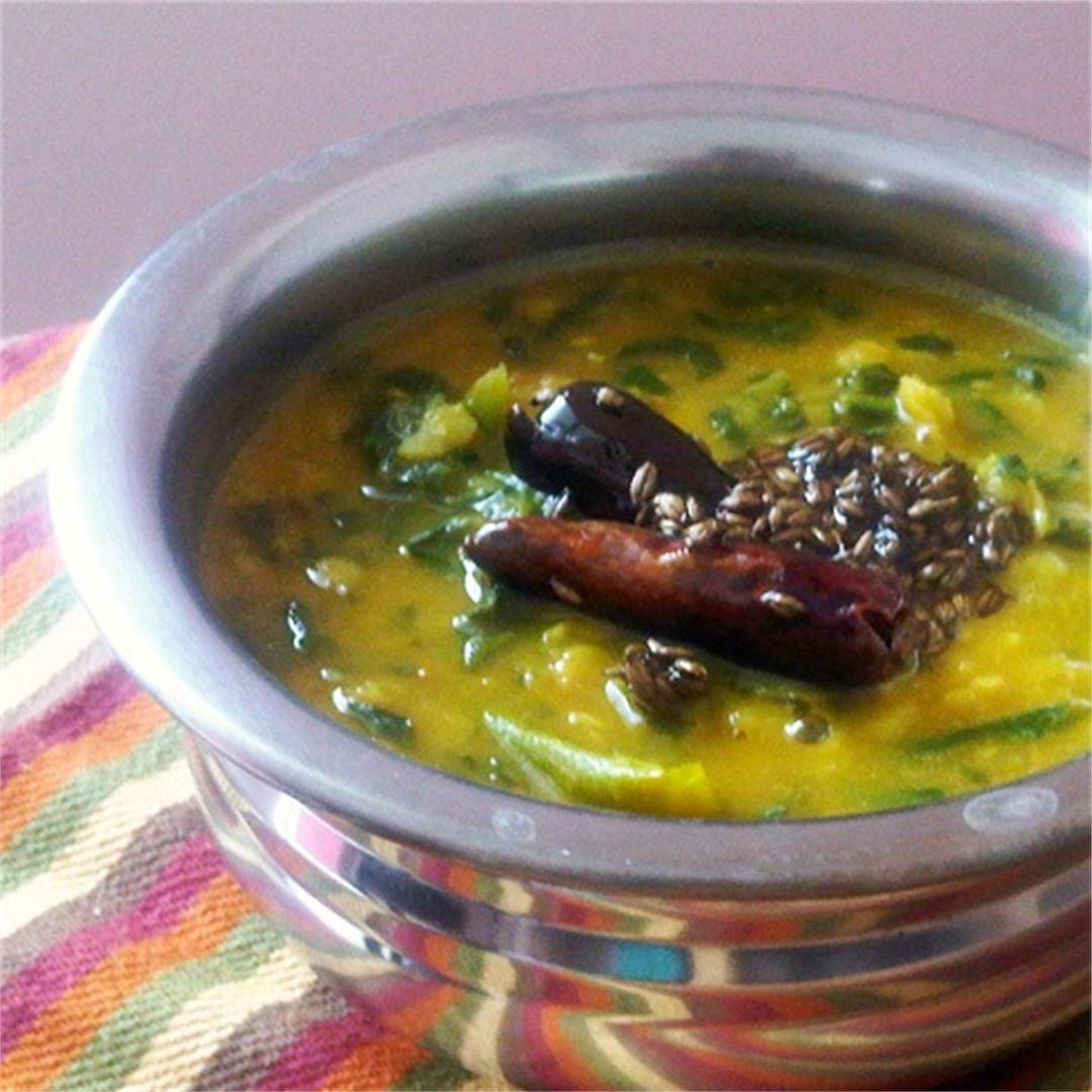 Spinach Toor Dal