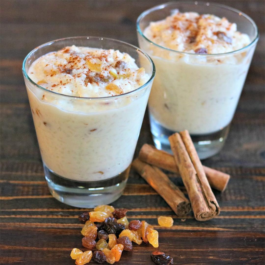 Creamy Old Fashioned Rice Pudding