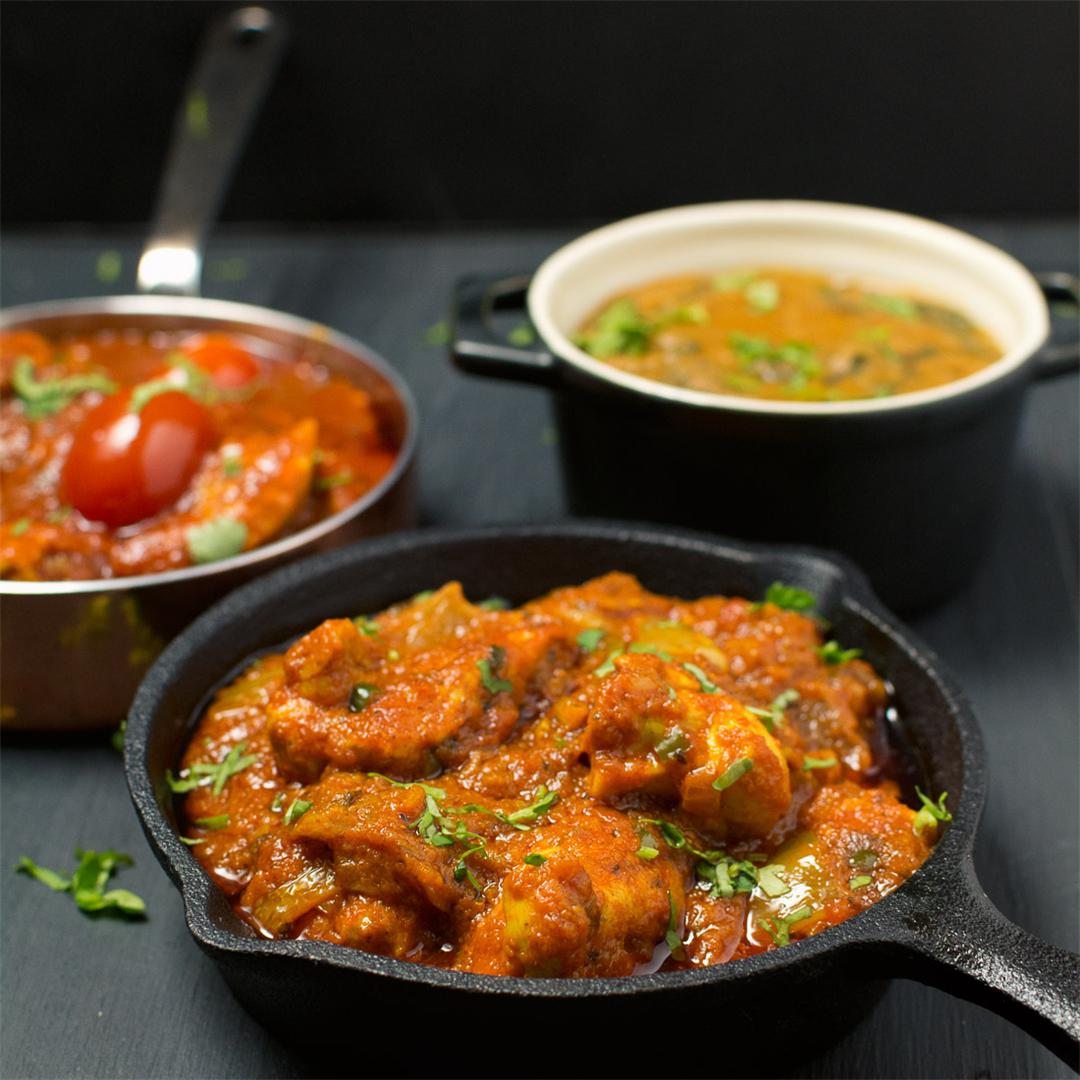 Indian Restaurant Style Dopiaza Curry