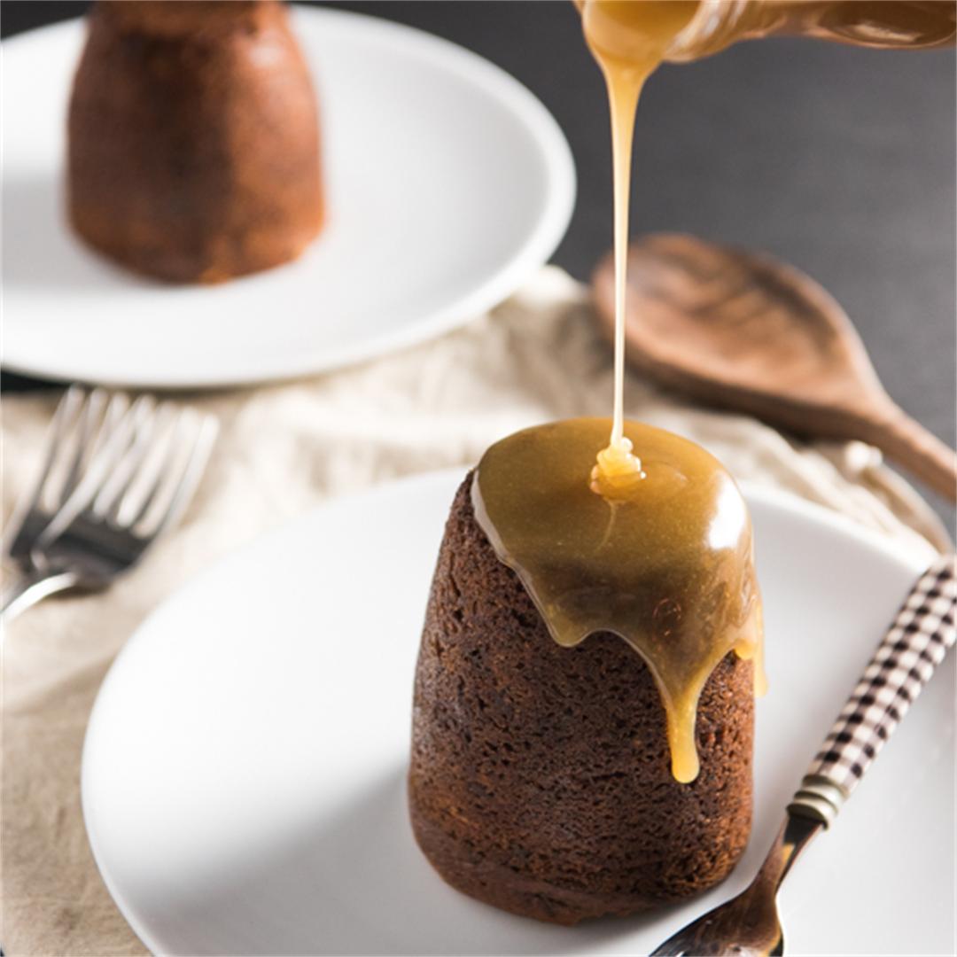 Sticky Toffee Pudding with Butterscotch-Toffee Sauce