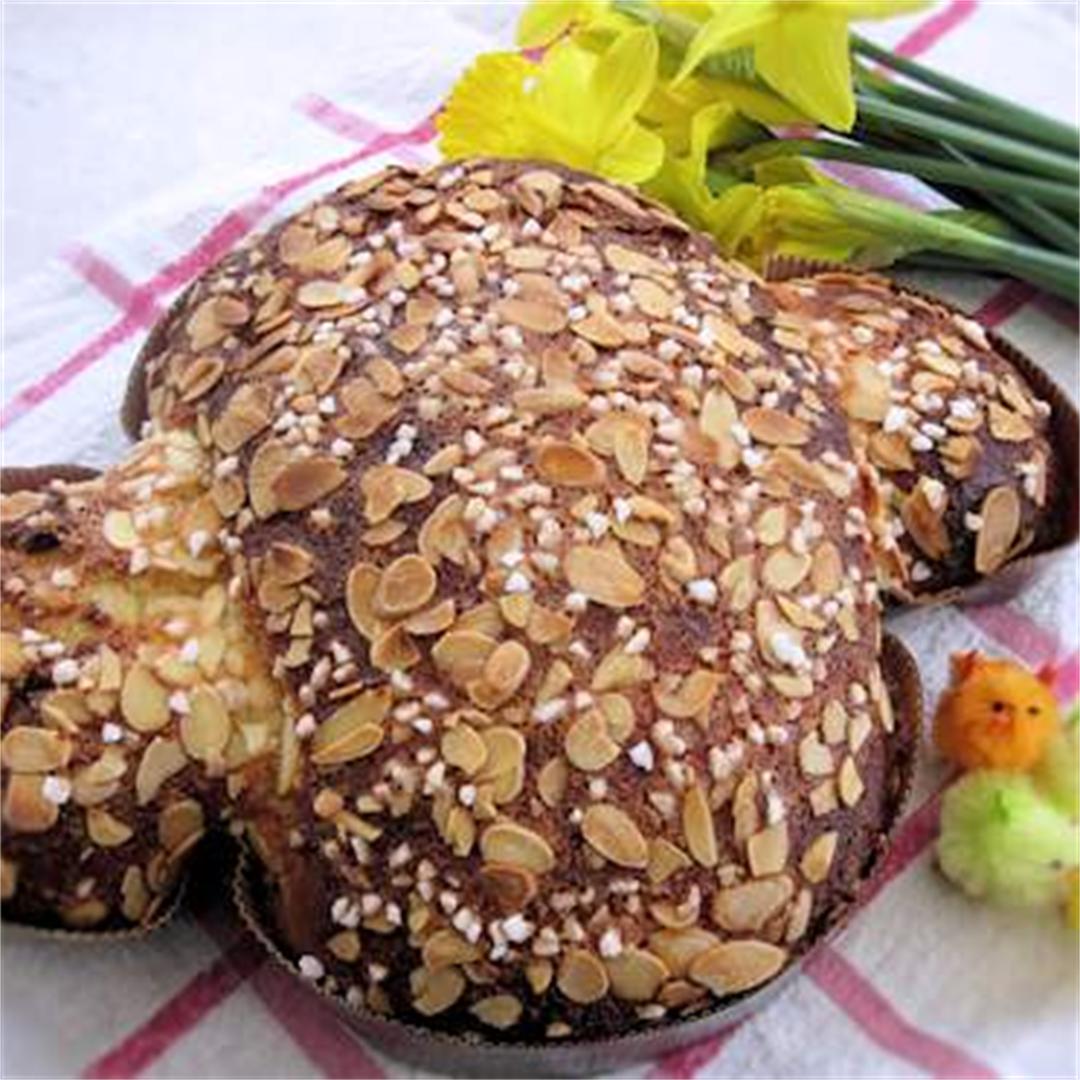 Colomba pasquale, Italian Easter bread