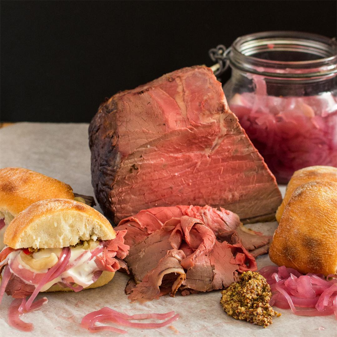 From Scratch Roast Beef Sandwiches