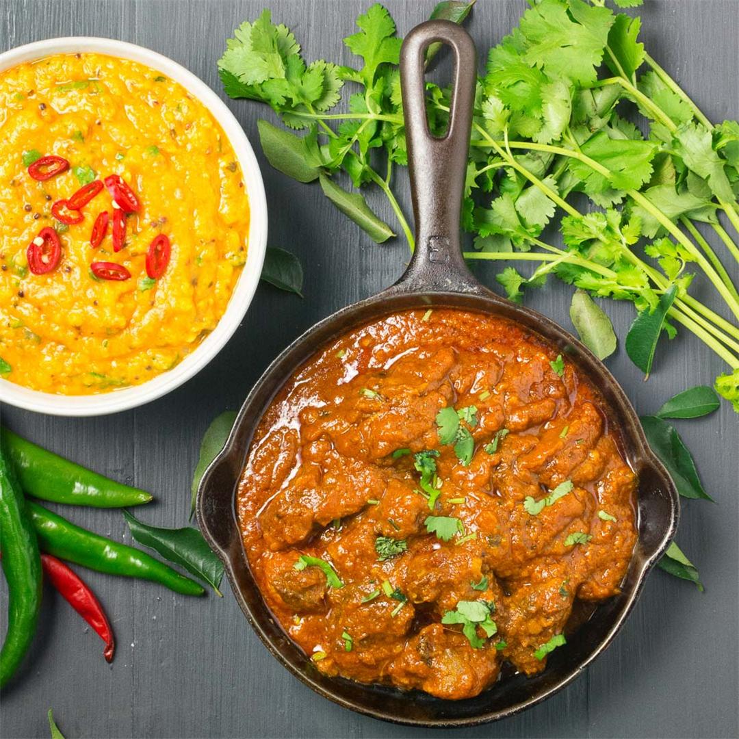 Restaurant Style Dhansak Curry