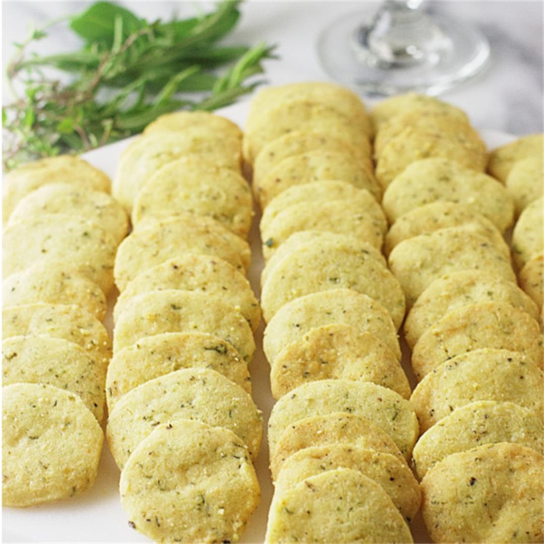 Parmesan Herb crackers