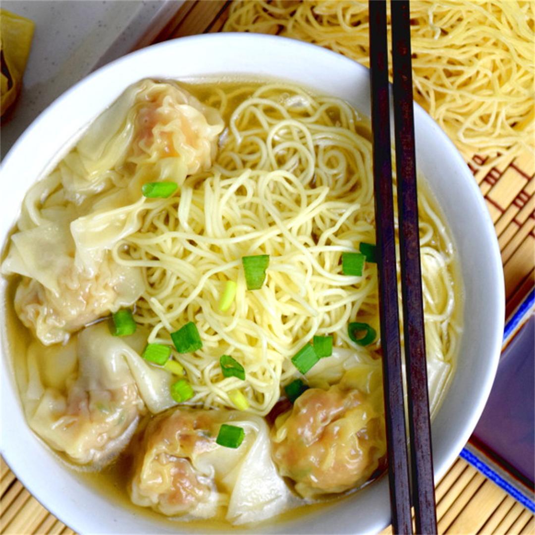 Hong Kong style wonton soup