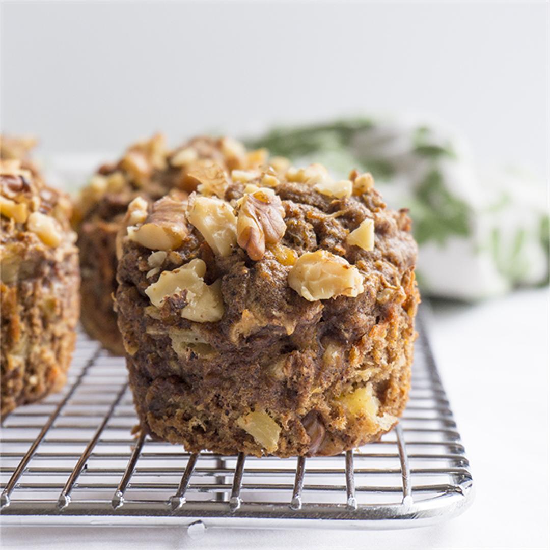 Super Healthy Morning Glory Muffins