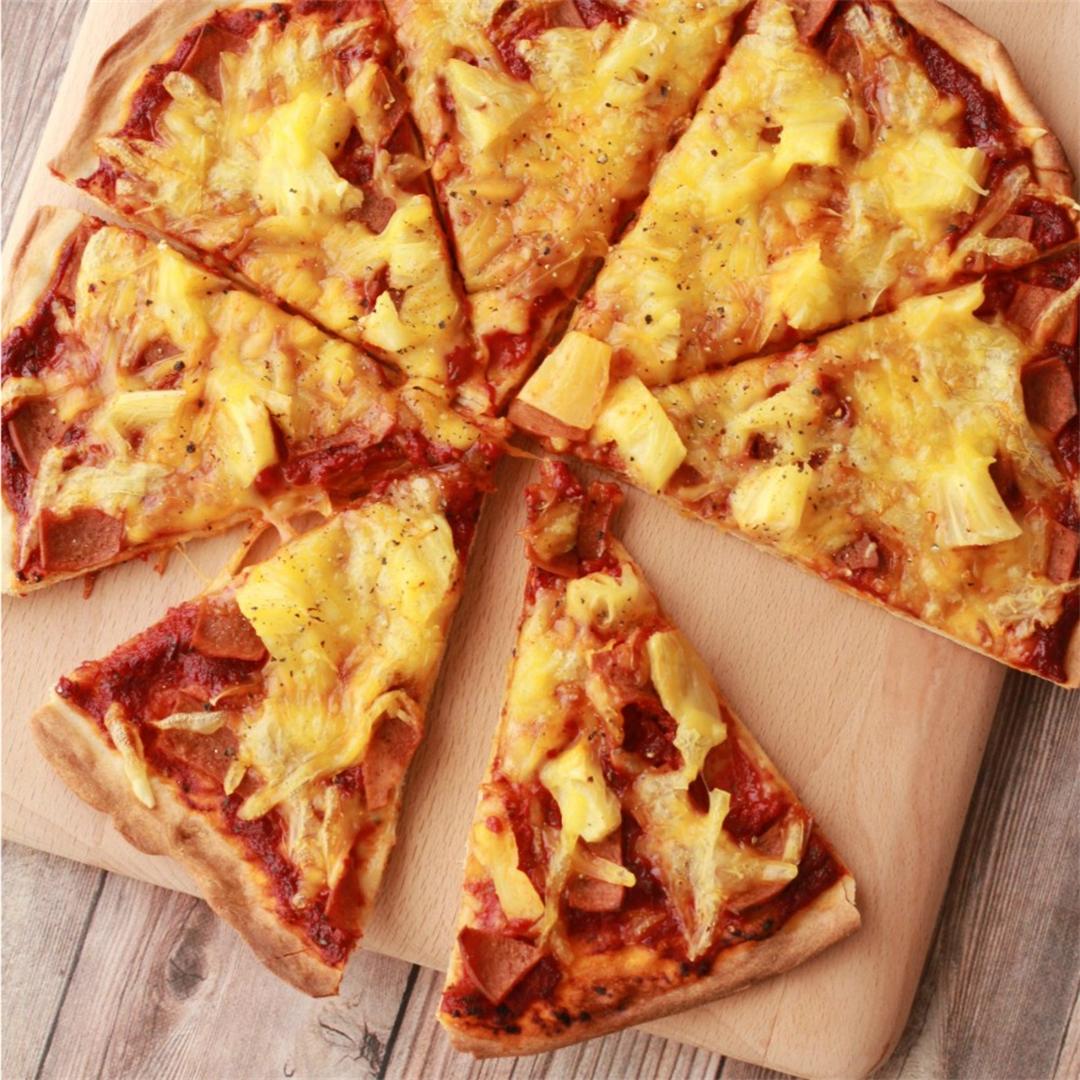 Thin-Crust Vegan Pizza