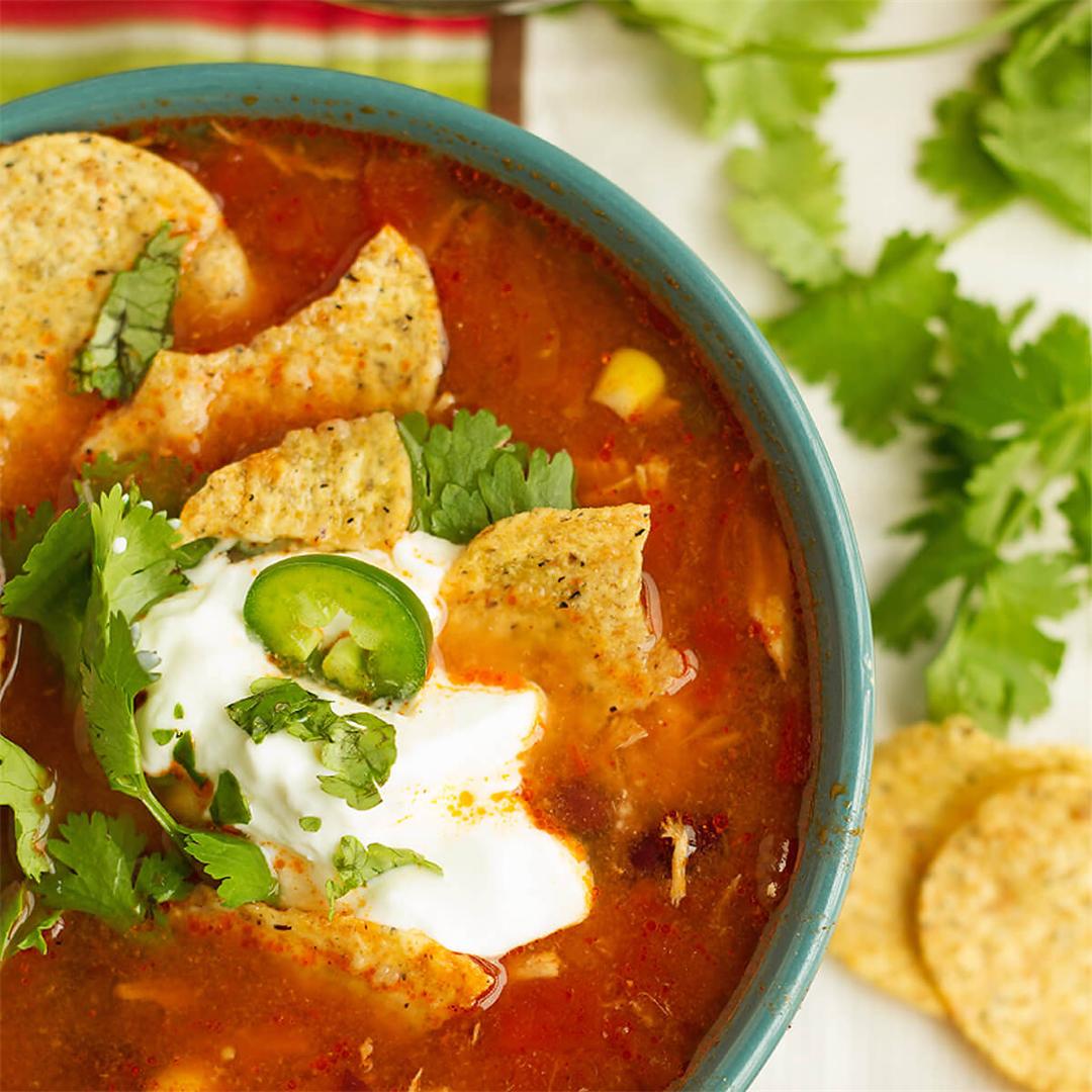 Taco Chicken Soup Party