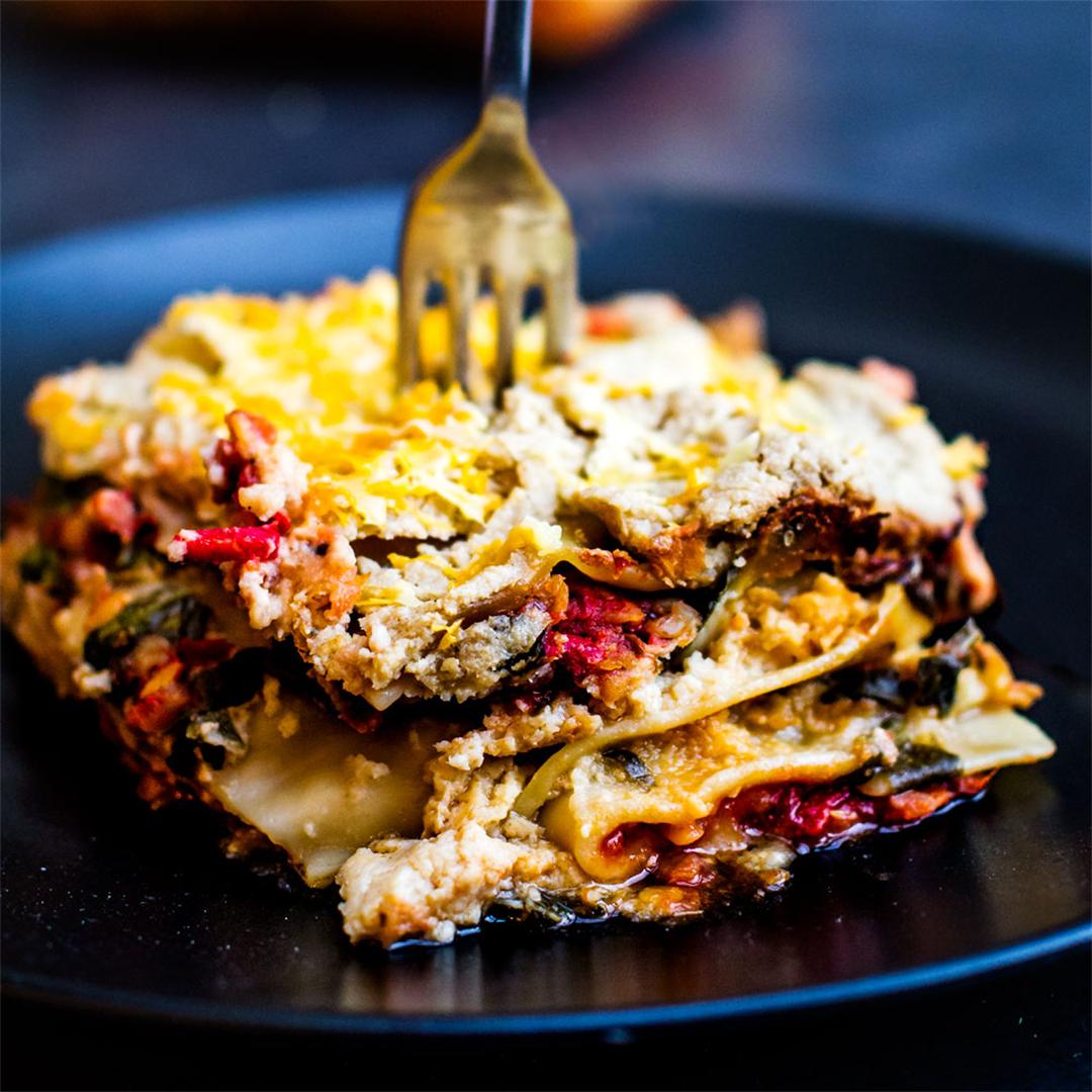 Vegan Lasagne - so tasty and satisfying but remains light!