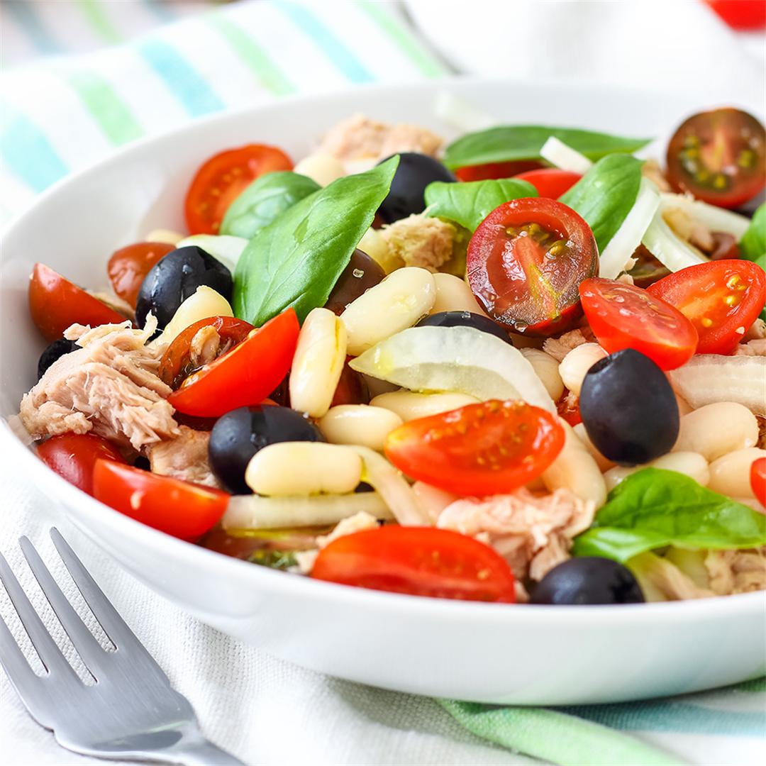 Tuna Salad with White Beans