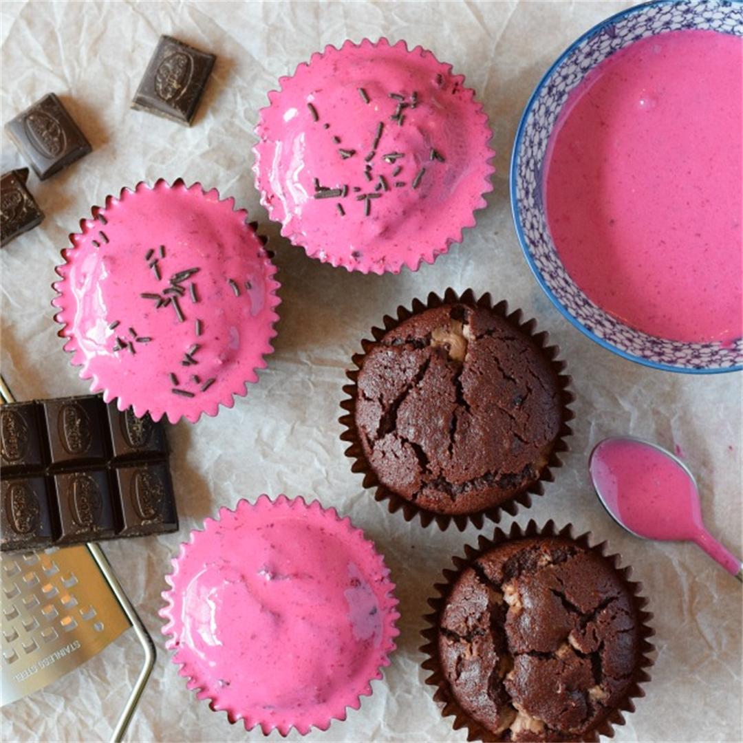 Beetroot & Chocolate Cupcakes