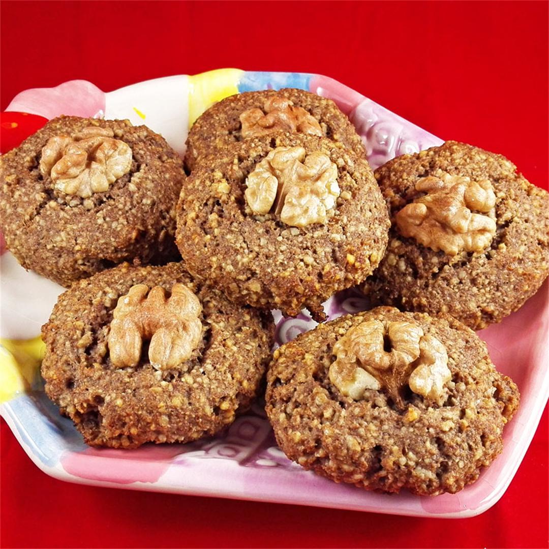 5-Ingredient Gluten-Free Walnut Cookies