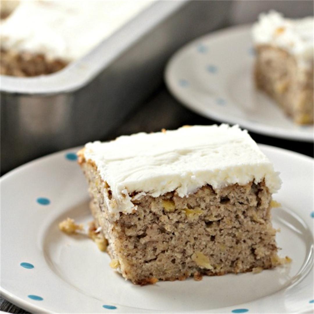 Hummingbird Cake (without nuts)