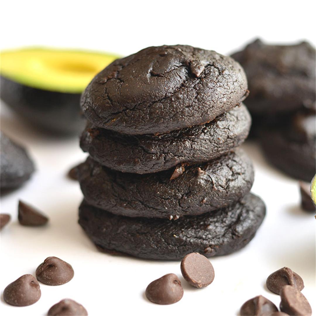 Chocolate Avocado Cookies