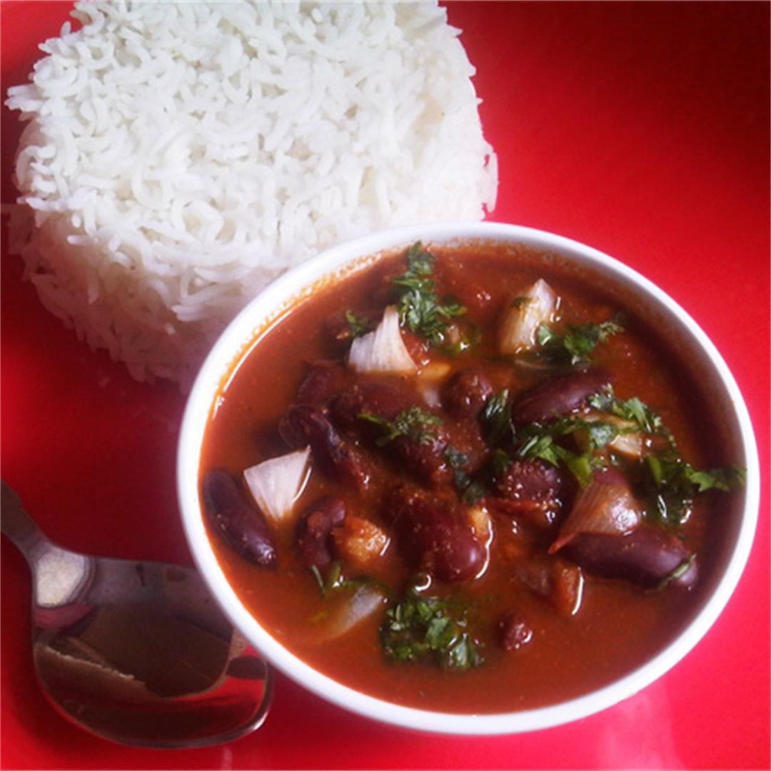 Rajma Masala: Slow-cooked kidney beans, Indian style