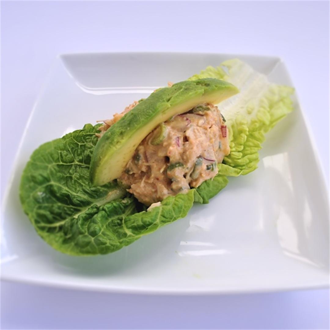 Crab salad with avocado