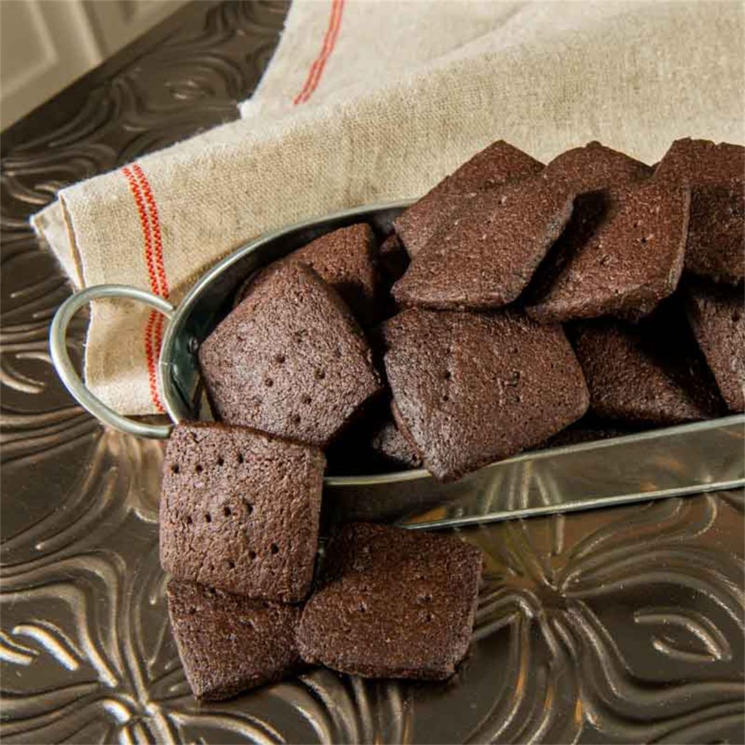 Homemade Chocolate Wafer Cookies