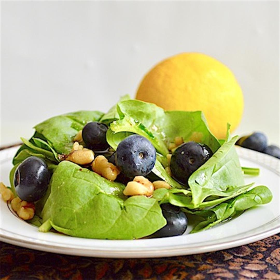 Blueberry Walnut Salad