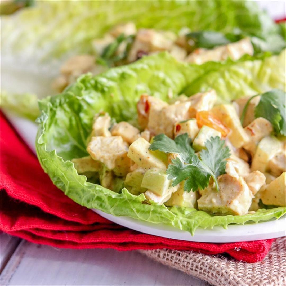 Crunchy Curried Chicken Salad